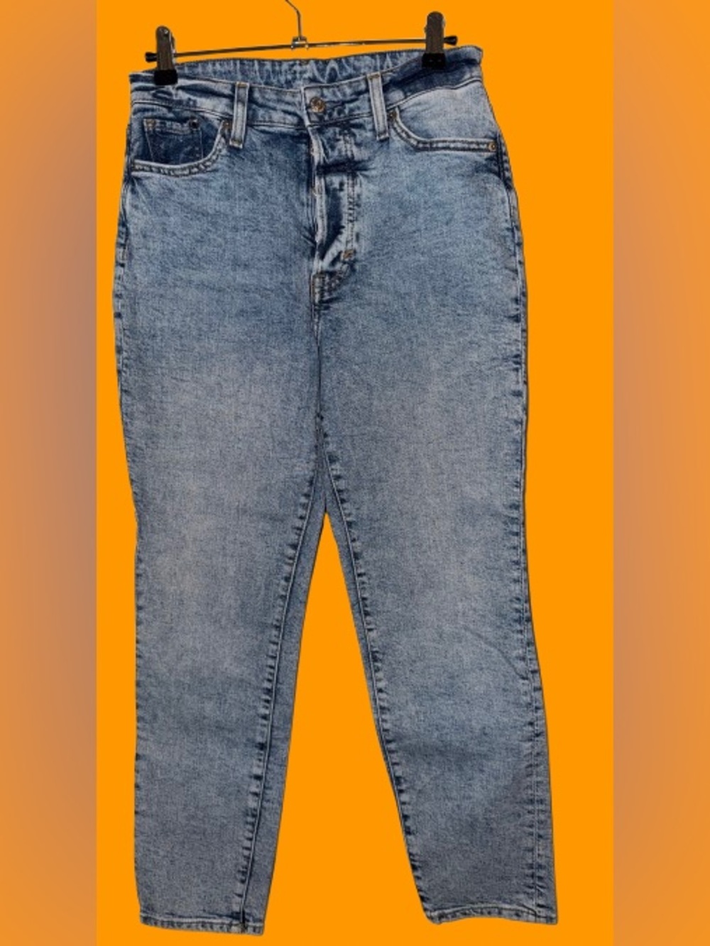 H&M &Denim Ultra High-Rise MOM Jeans | US 4 / EUR 36